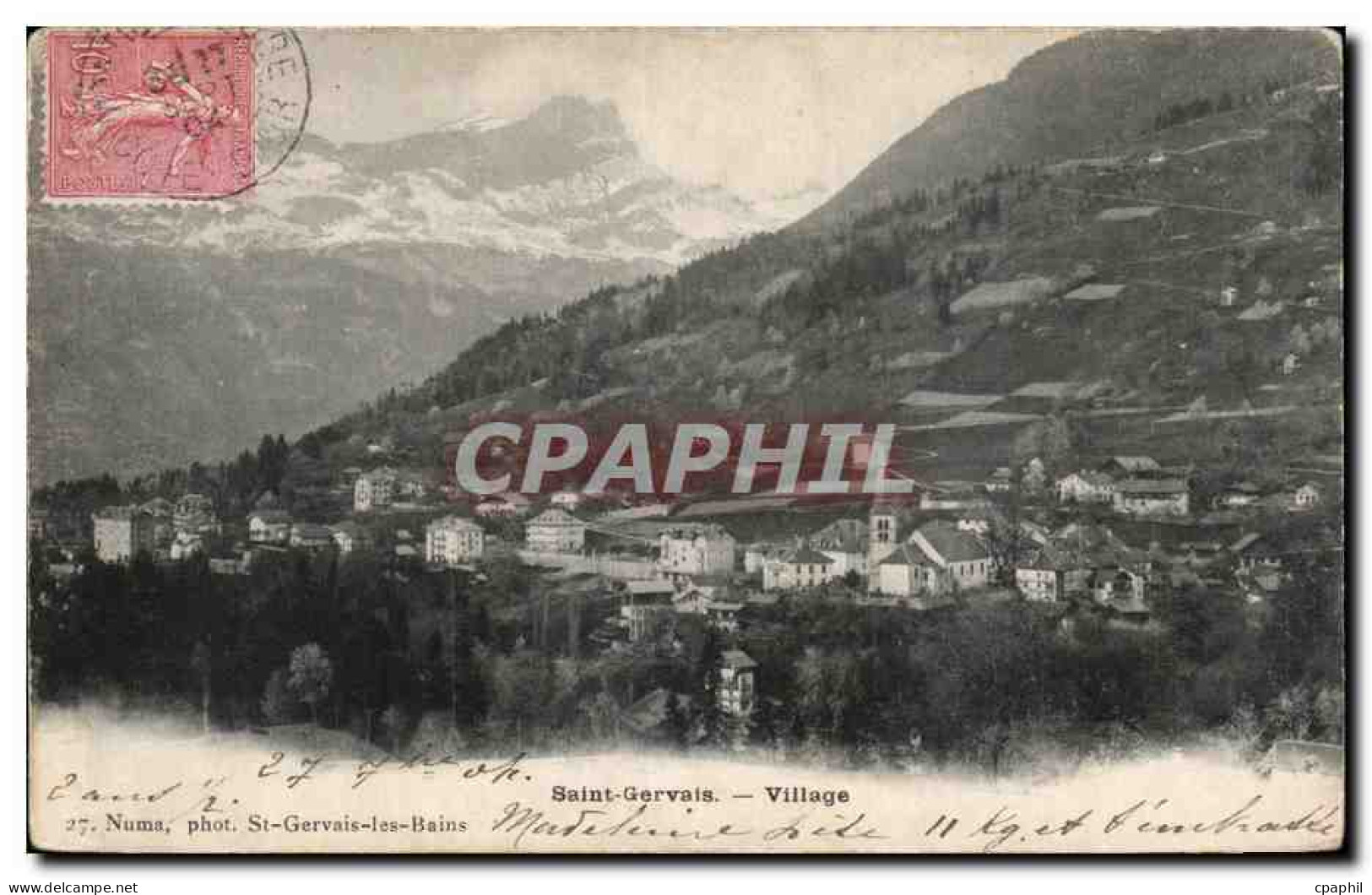 CPA Saint Gervais les Bains Village