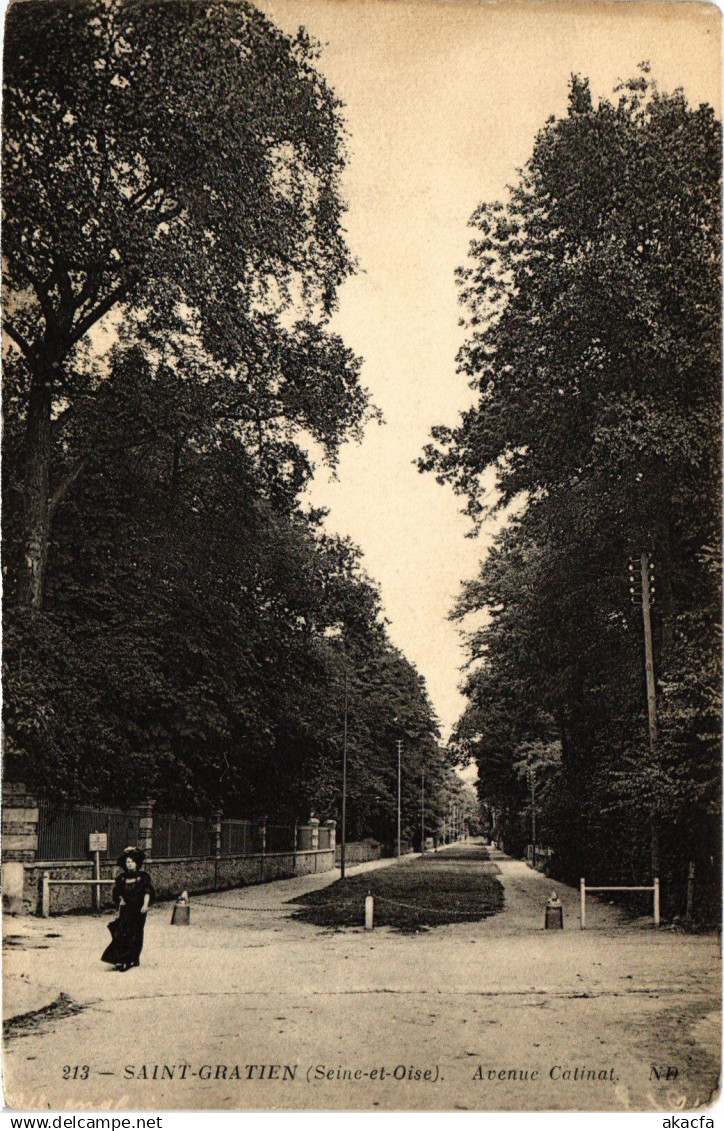 CPA Saint-Gratien Avenue Catinat FRANCE (1330521)