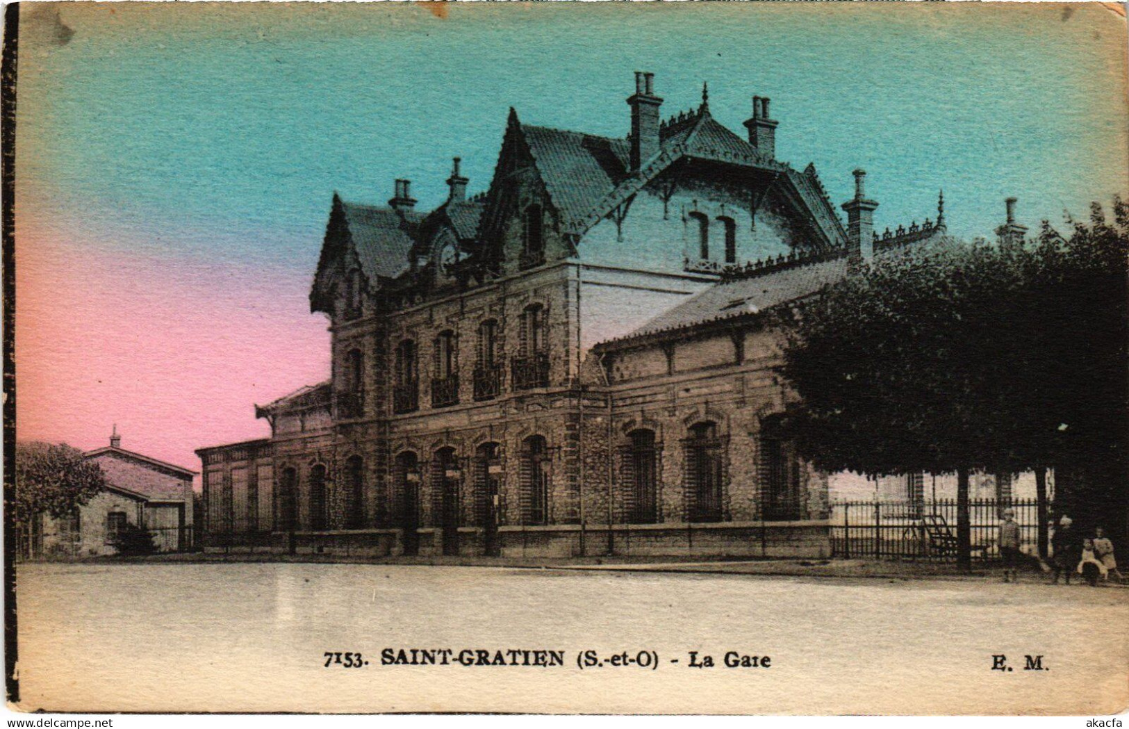 CPA Saint-Gratien La Gare FRANCE (1330516)