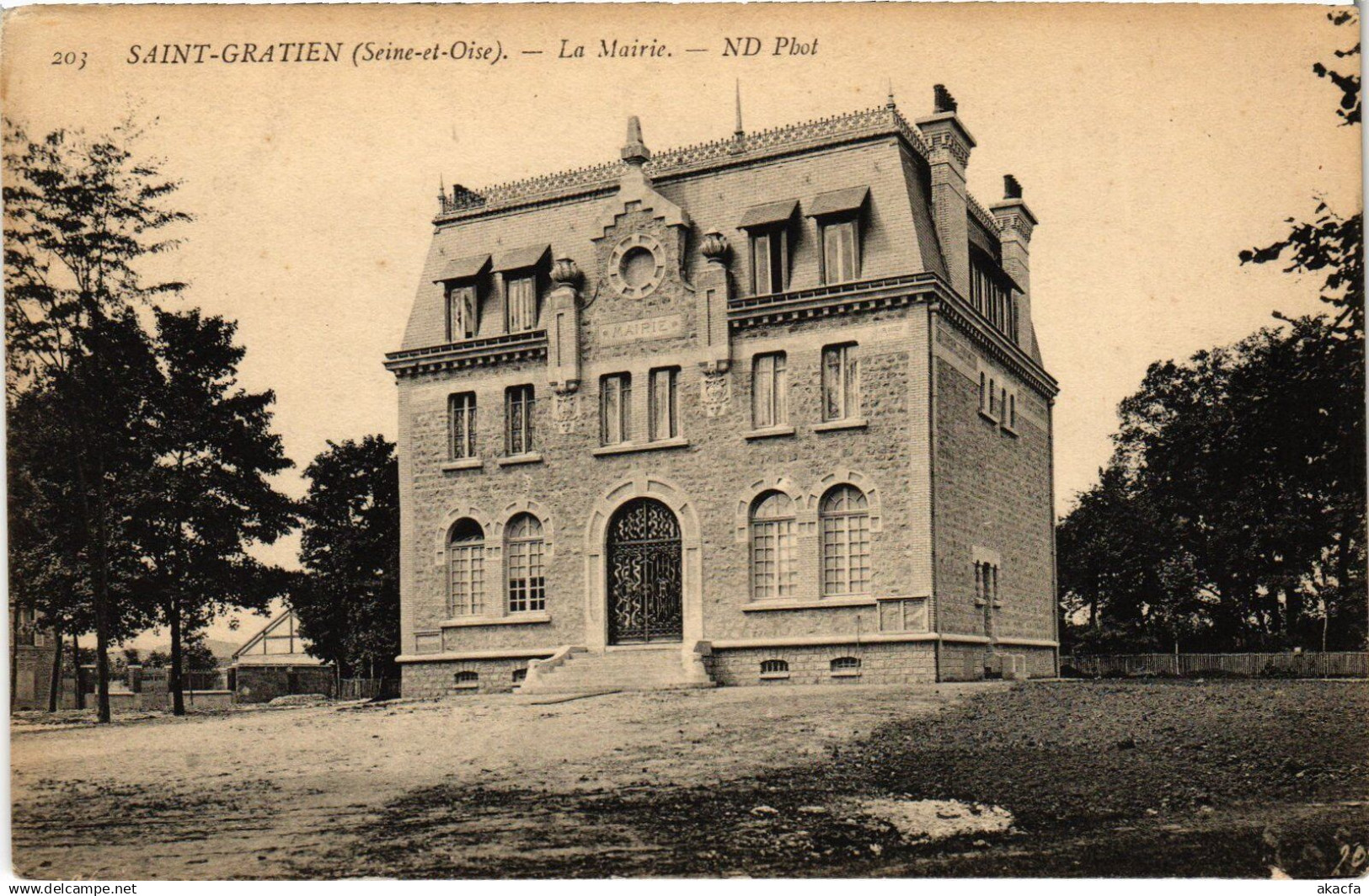 CPA Saint-Gratien La Mairie FRANCE (1330498)
