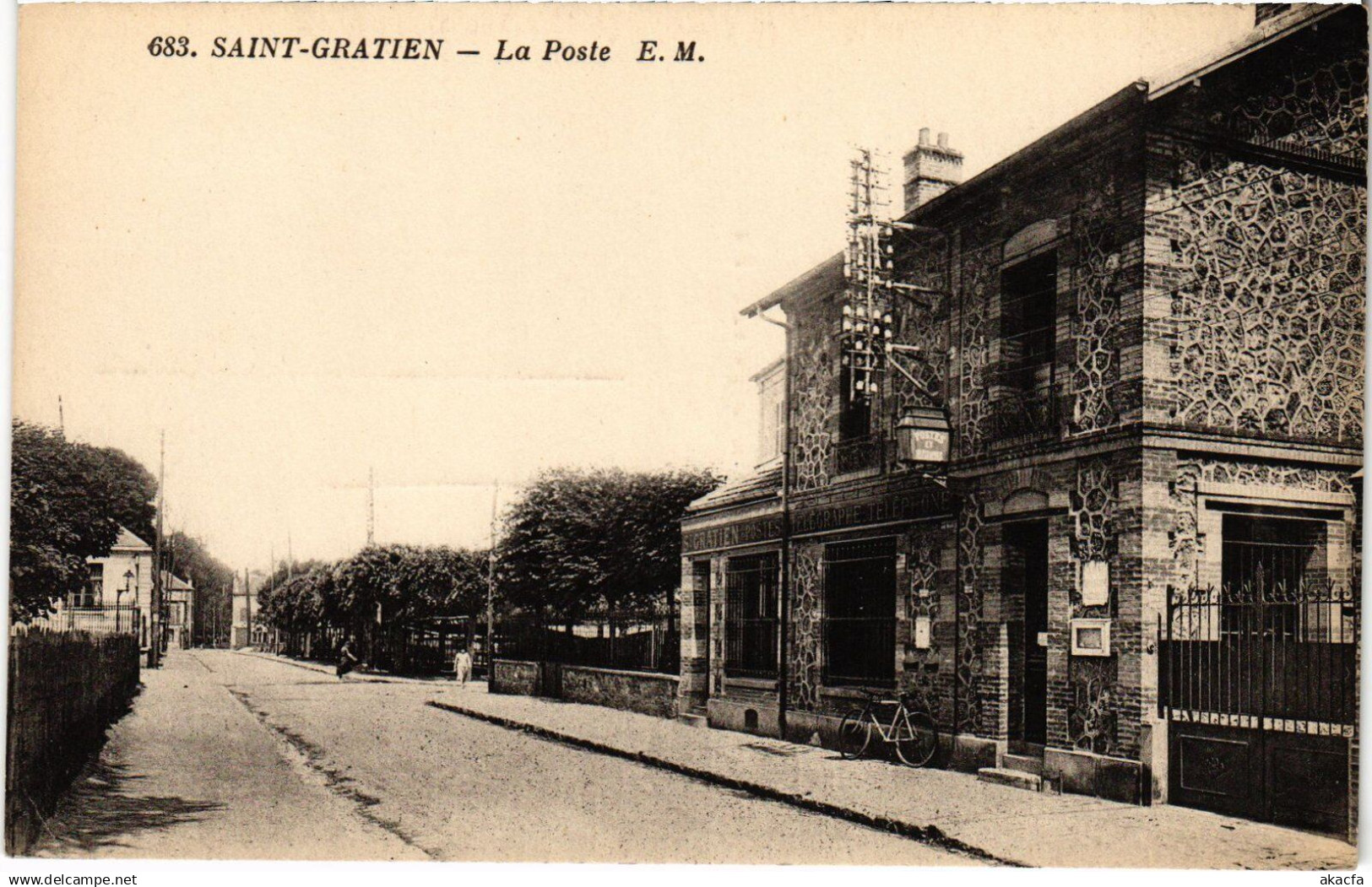 CPA Saint-Gratien La Poste FRANCE (1330511)