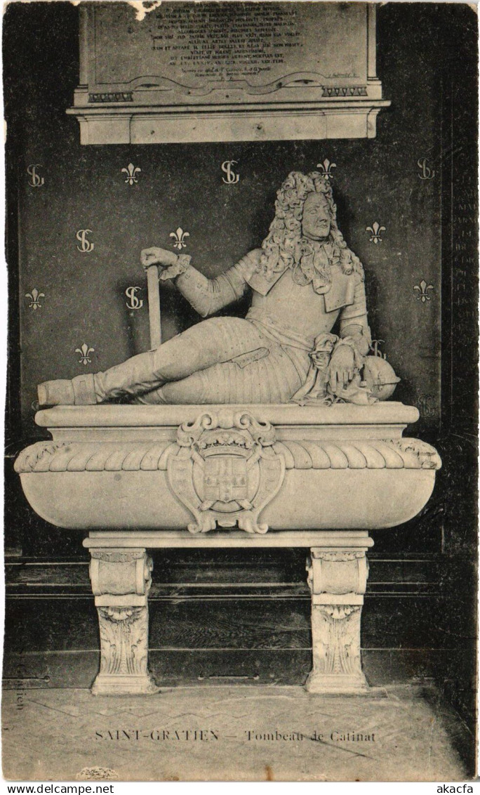 CPA Saint Gratien Tombeau de Catinat (1317658)