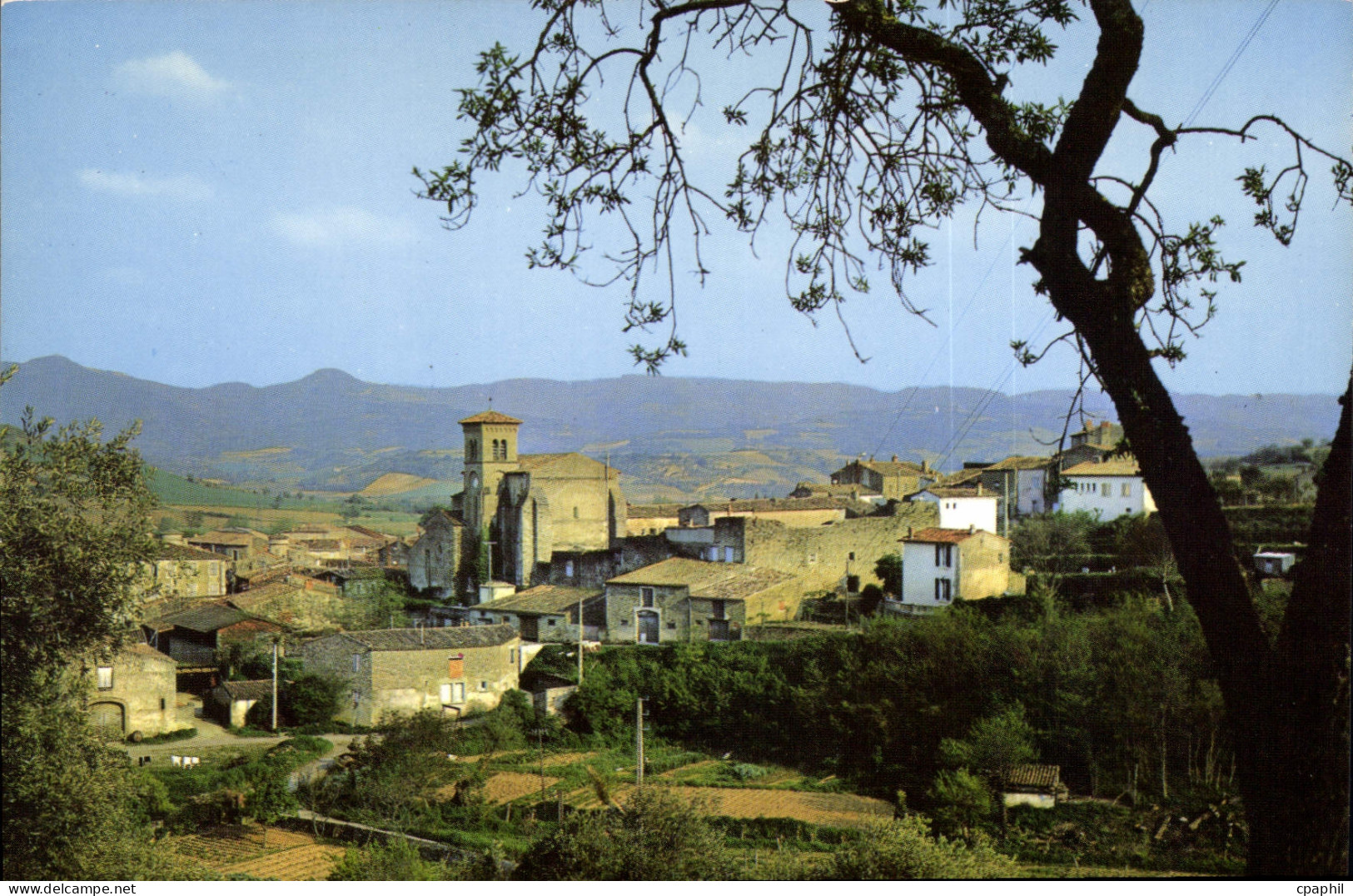 CPA Saint Hilaire Aude Vue generale