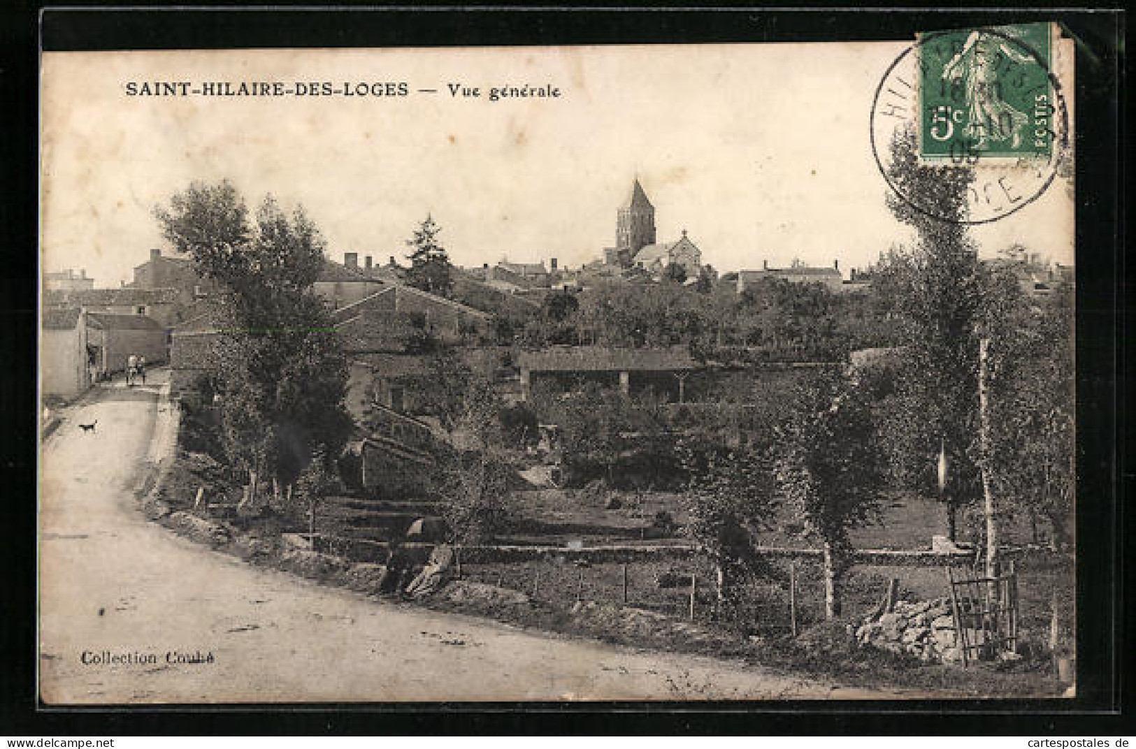CPA Saint-Hilaire-Des-Loges, Vue generale