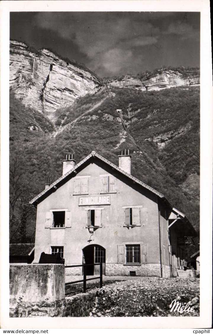 CPA Saint Hilaire Du Touvet Le Funiculaire