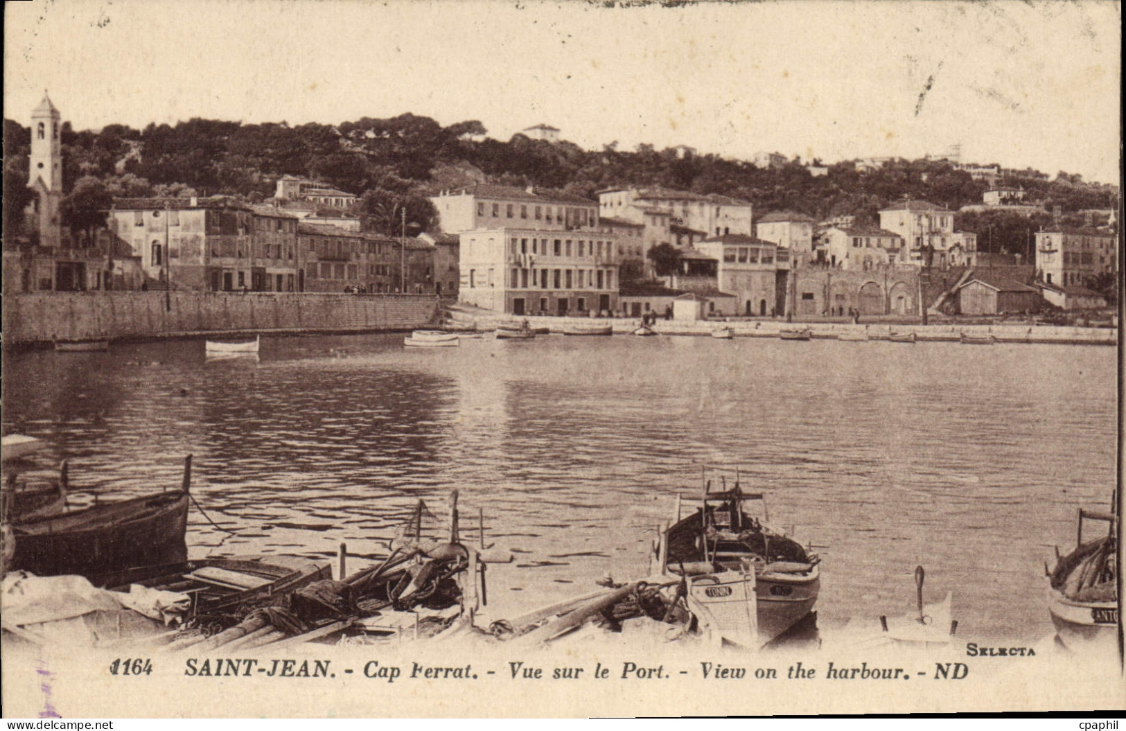 CPA SAINT-JEAN-CAP-FERRAT le port