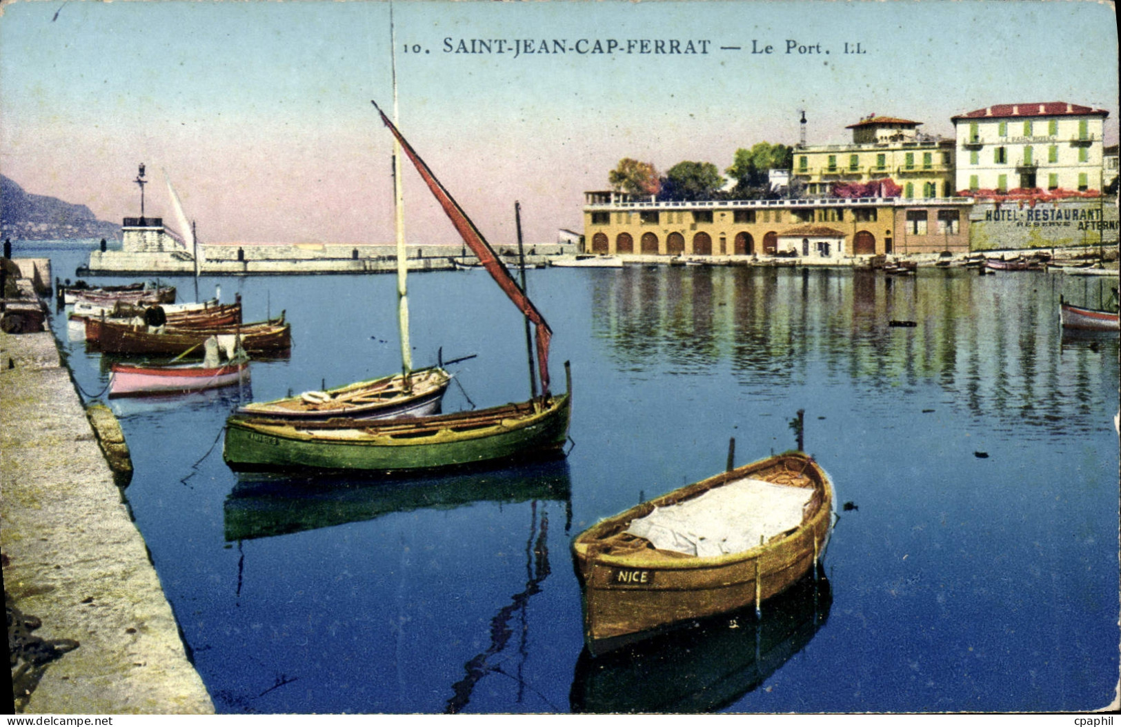 CPA Saint Jean Cap Ferrat Le Port
