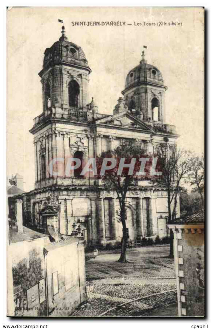 CPA Saint Jean d'Angely Les Tours