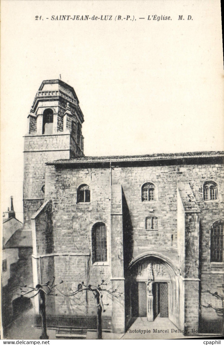 CPA Saint Jean de Luz L'Eglise