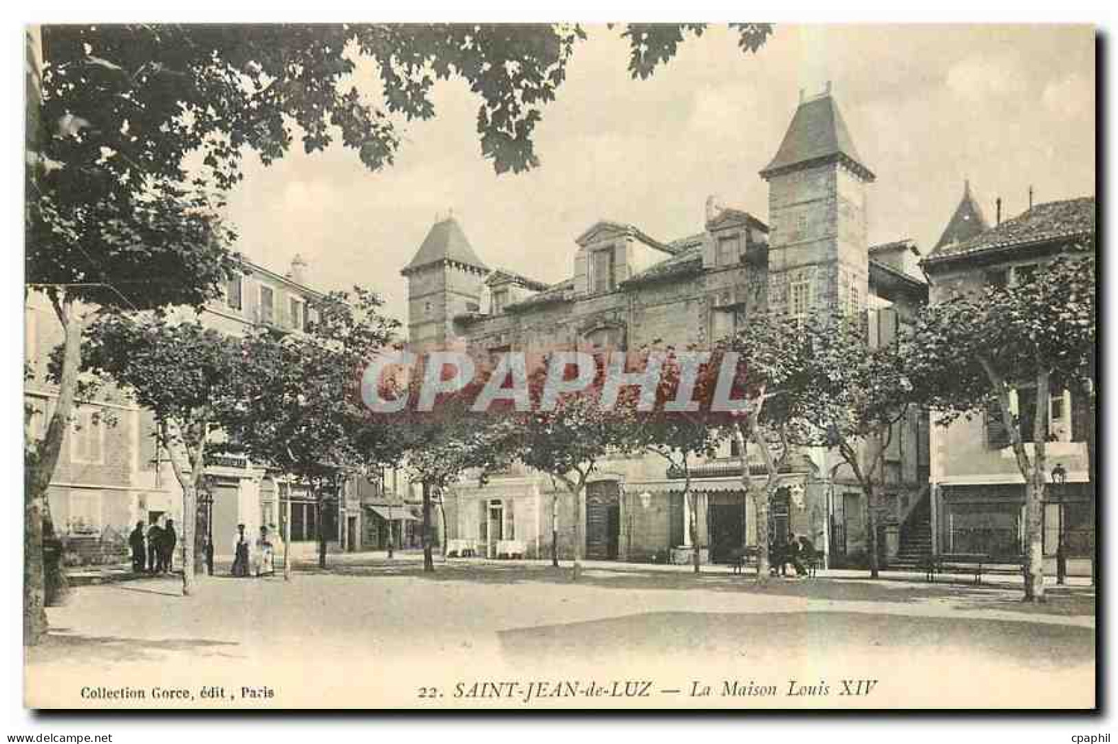 CPA Saint Jean de Luz La Maison Louis XIV