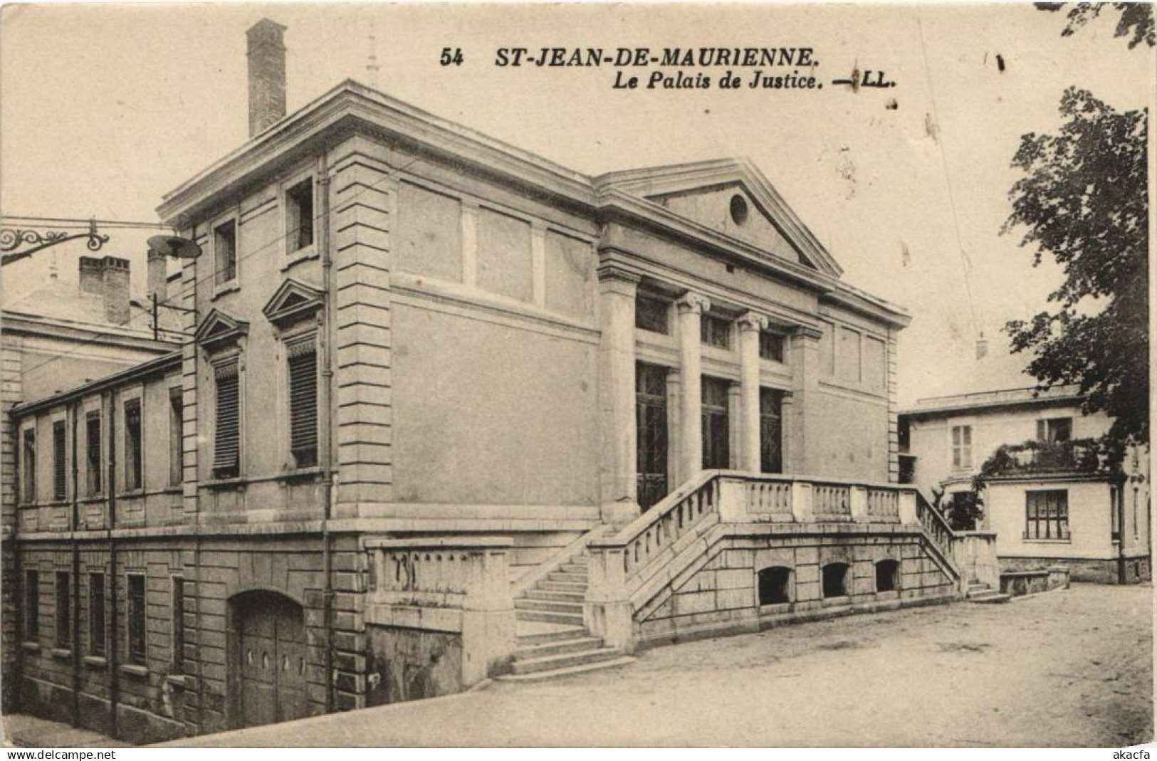 CPA SAINT-JEAN-de-MAURIENNE Le Palais de Justice (1191344)