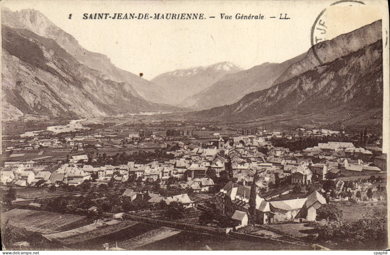 CPA Saint Jean De Maurienne Vue Generale