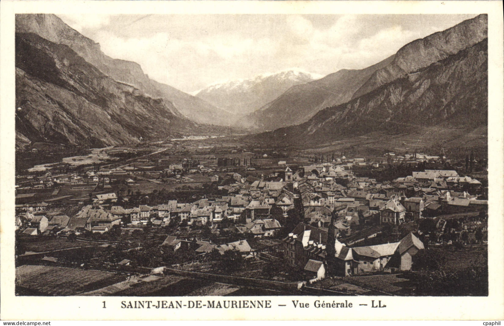 CPA Saint Jean De Maurienne Vue Generale