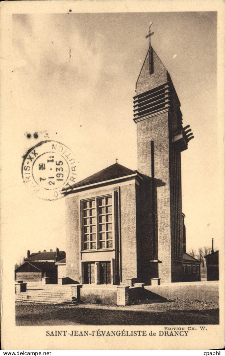 CPA Saint Jean l'Evangeliste de Drancy