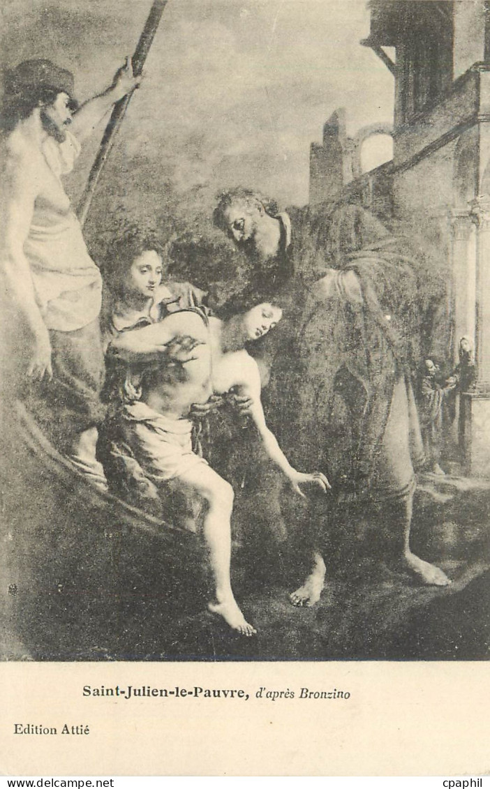 CPA Saint Julien le Pauvre d'Apres Bronzino