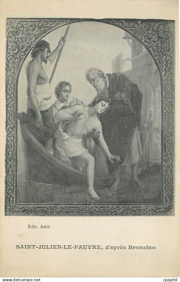 CPA Saint Julien le Pauvre d'Apres Bronzino