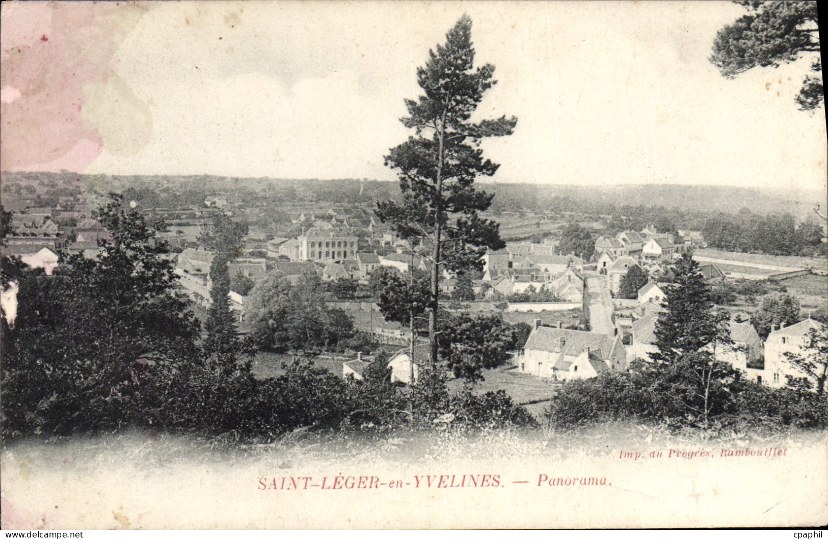 CPA Saint Leger en Yvelines Panorama