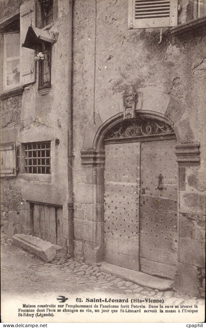CPA Saint Leonard (Haute Vienne)