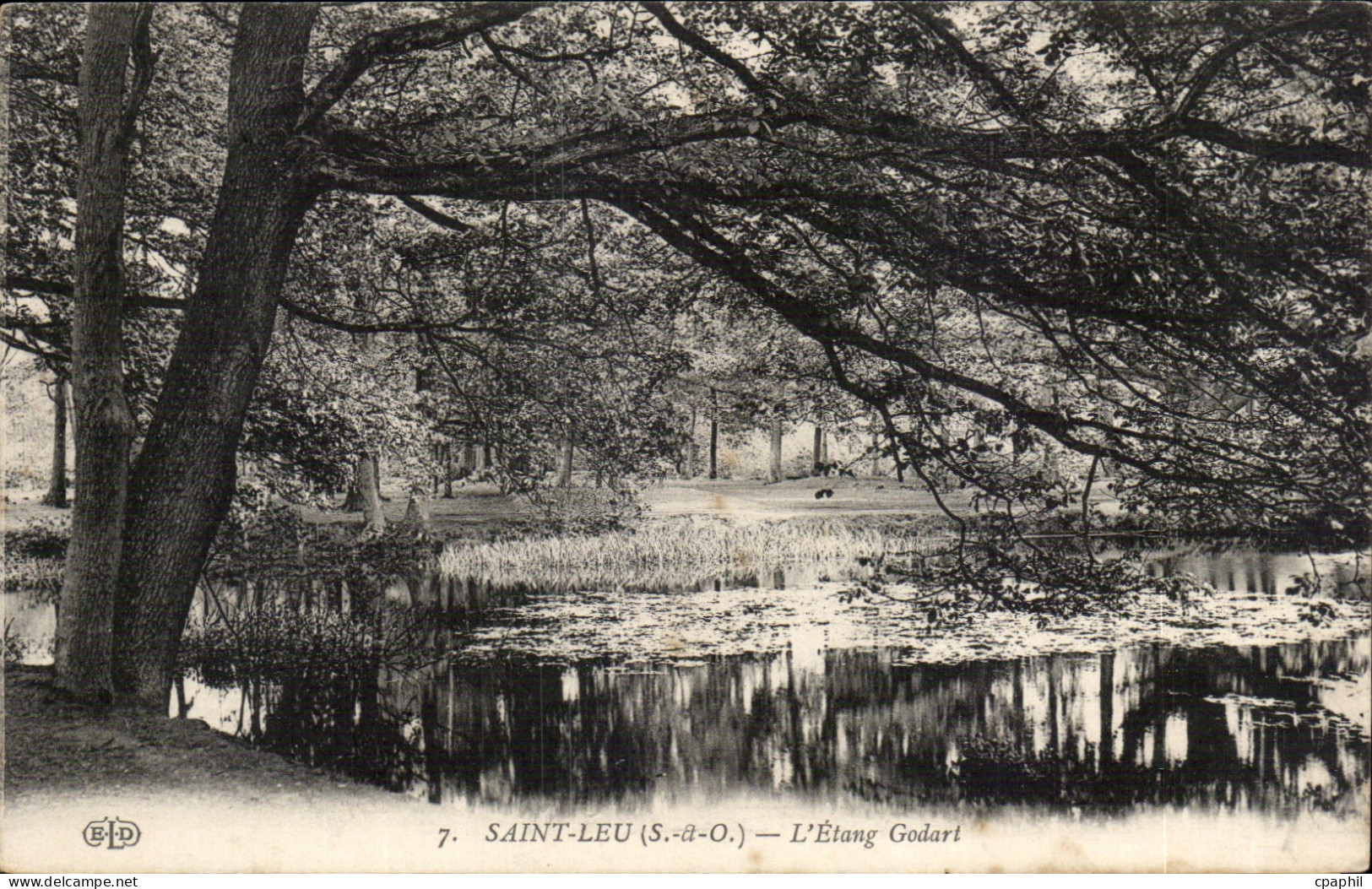 CPA Saint Leu L'etang Godart