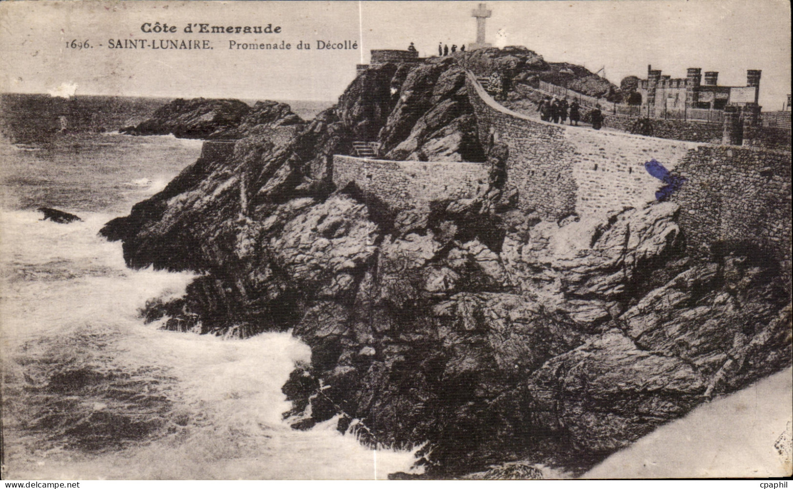 CPA Saint Lunaire Cote d Emeraude