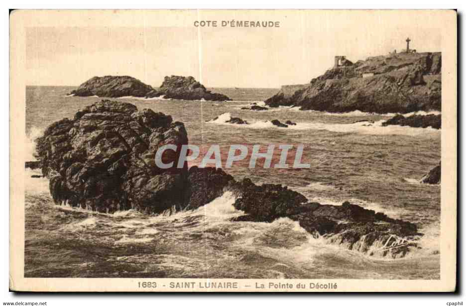 CPA Saint Lunaire La Pointe du Decolle