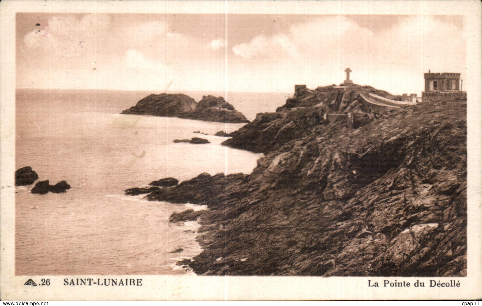 CPA Saint Lunaire La Pointe du Decolle