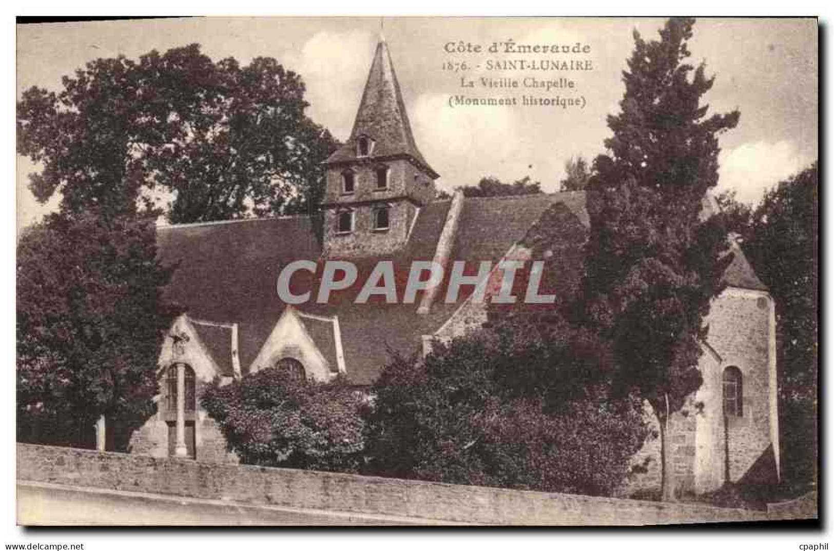 CPA Saint Lunaire La Vieille Chapelle