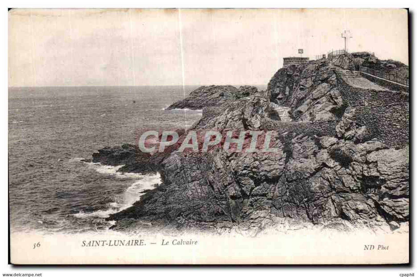 CPA Saint Lunaire Le Calvaire