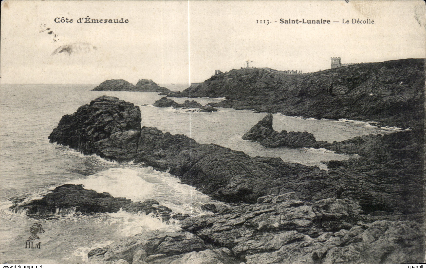 CPA Saint Lunaire Le Decolle Cote D Emeraude