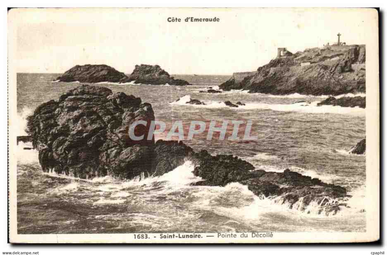 CPA Saint Lunaire Pointe du Decolle