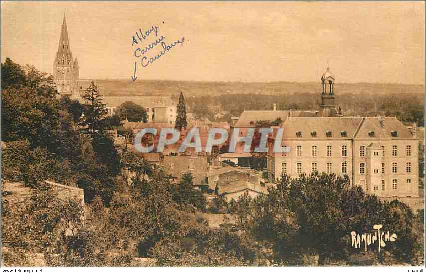 CPA Saint Maixent L'Ecole de la Terrasse de Valentine Pacand