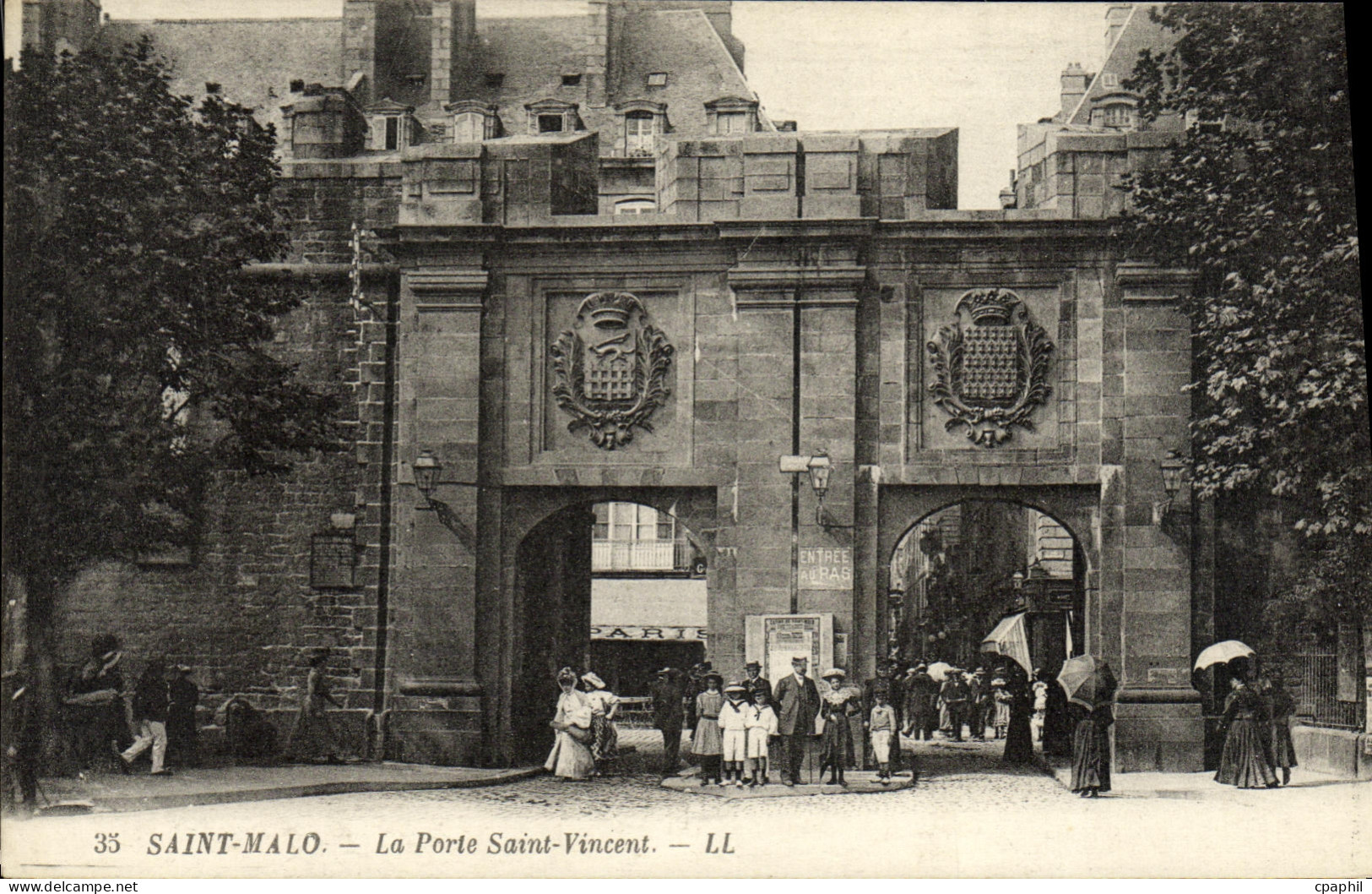 CPA Saint Malo La Porte Saint Vincent