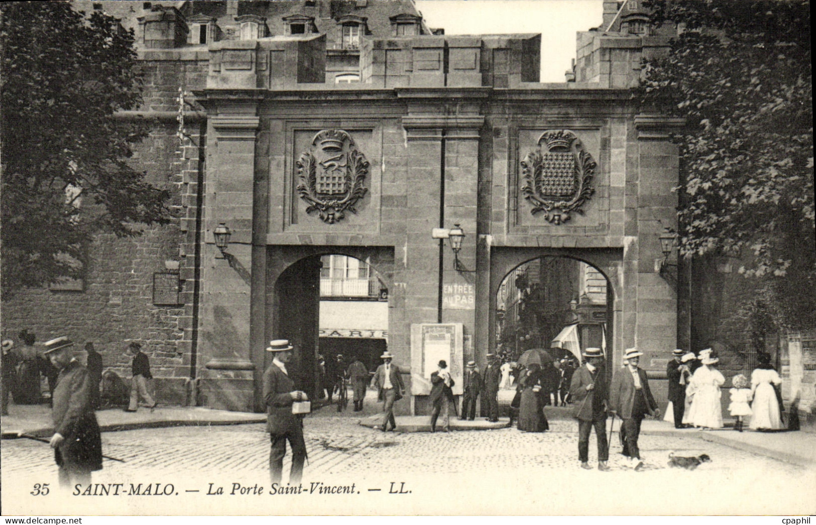 CPA Saint Malo La Porte Saint Vincent