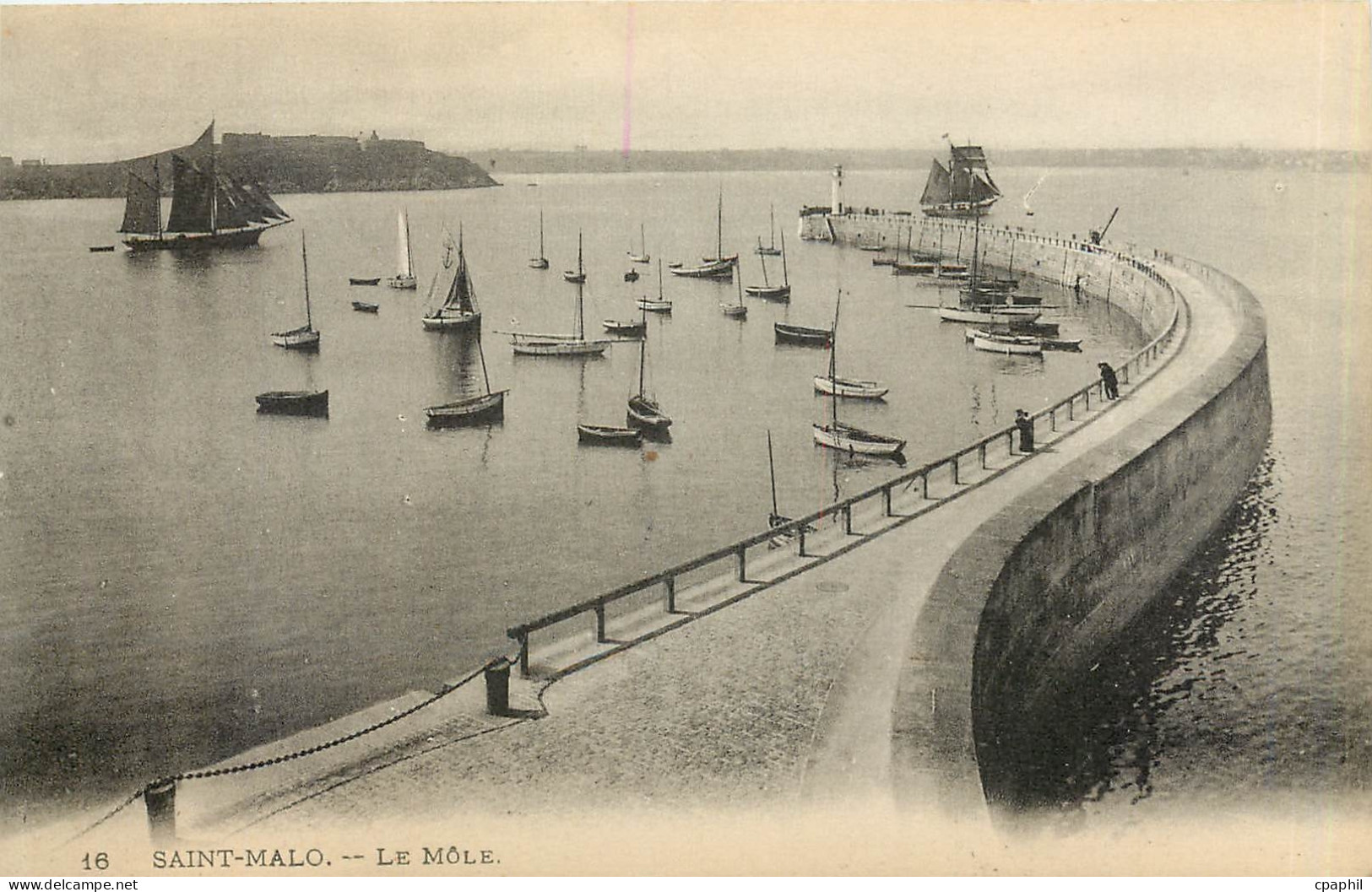 CPA Saint Malo Le Mule