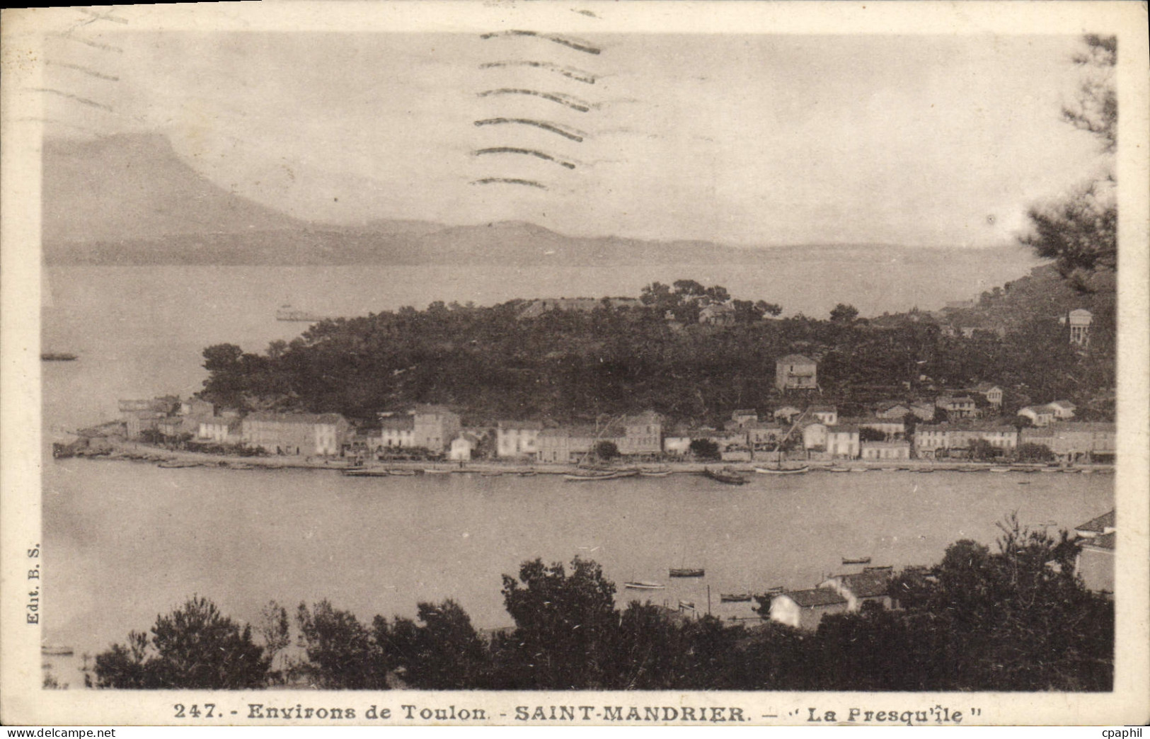 CPA Saint Mandrier Toulon La Presquile