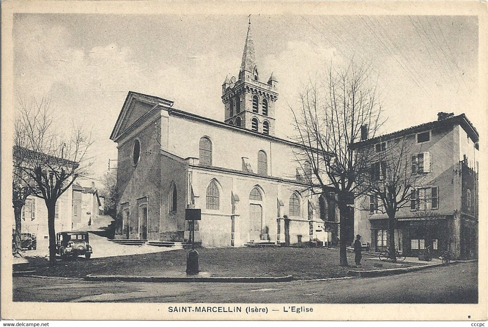 CPA Saint-Marcellin l'Eglise