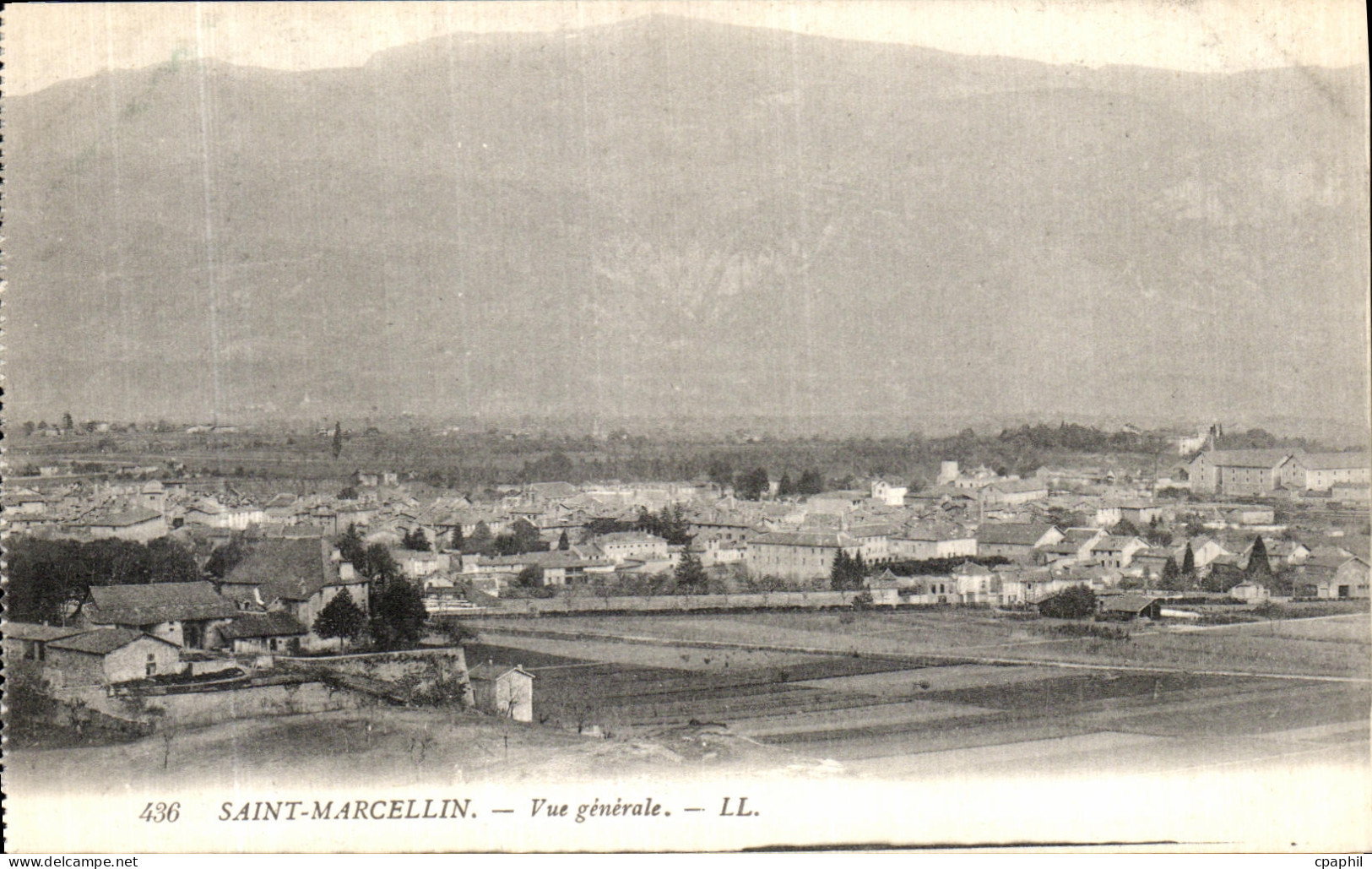 CPA Saint Marcellin Vue Generale