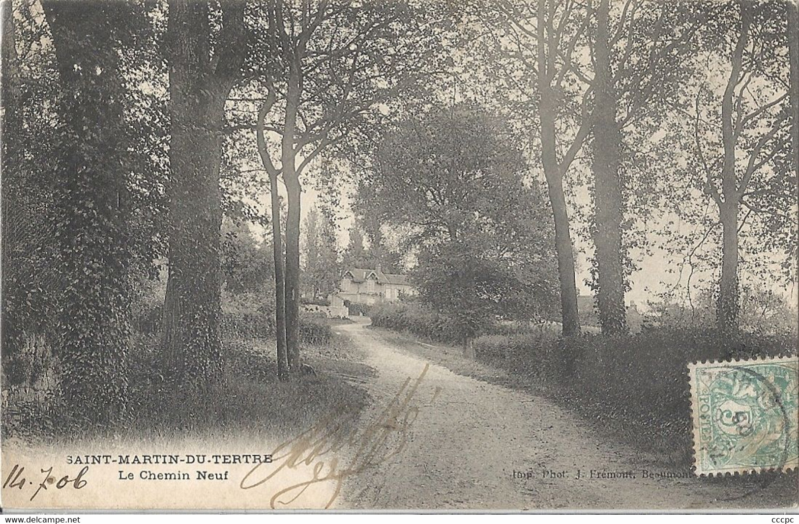 CPA Saint-Martin-du-Tertre Le Chemin Neuf
