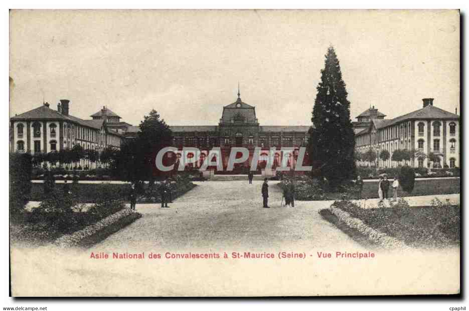 CPA Saint Maurice ASile national des convalescents