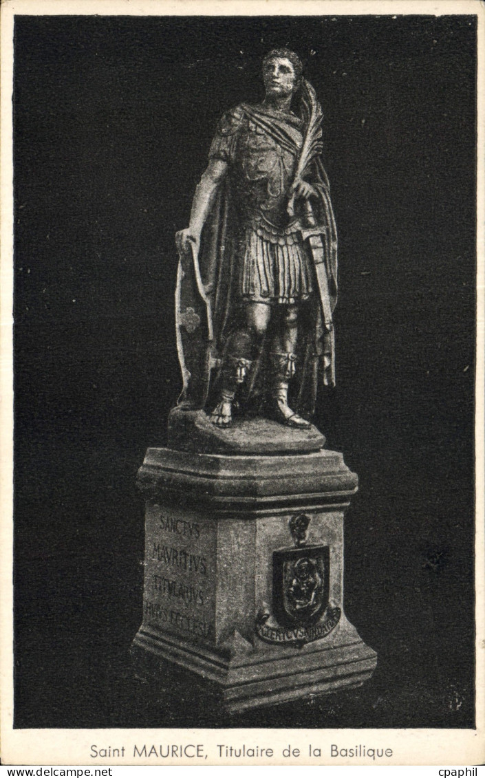 CPA Saint Maurice Titulaire de la Basilique
