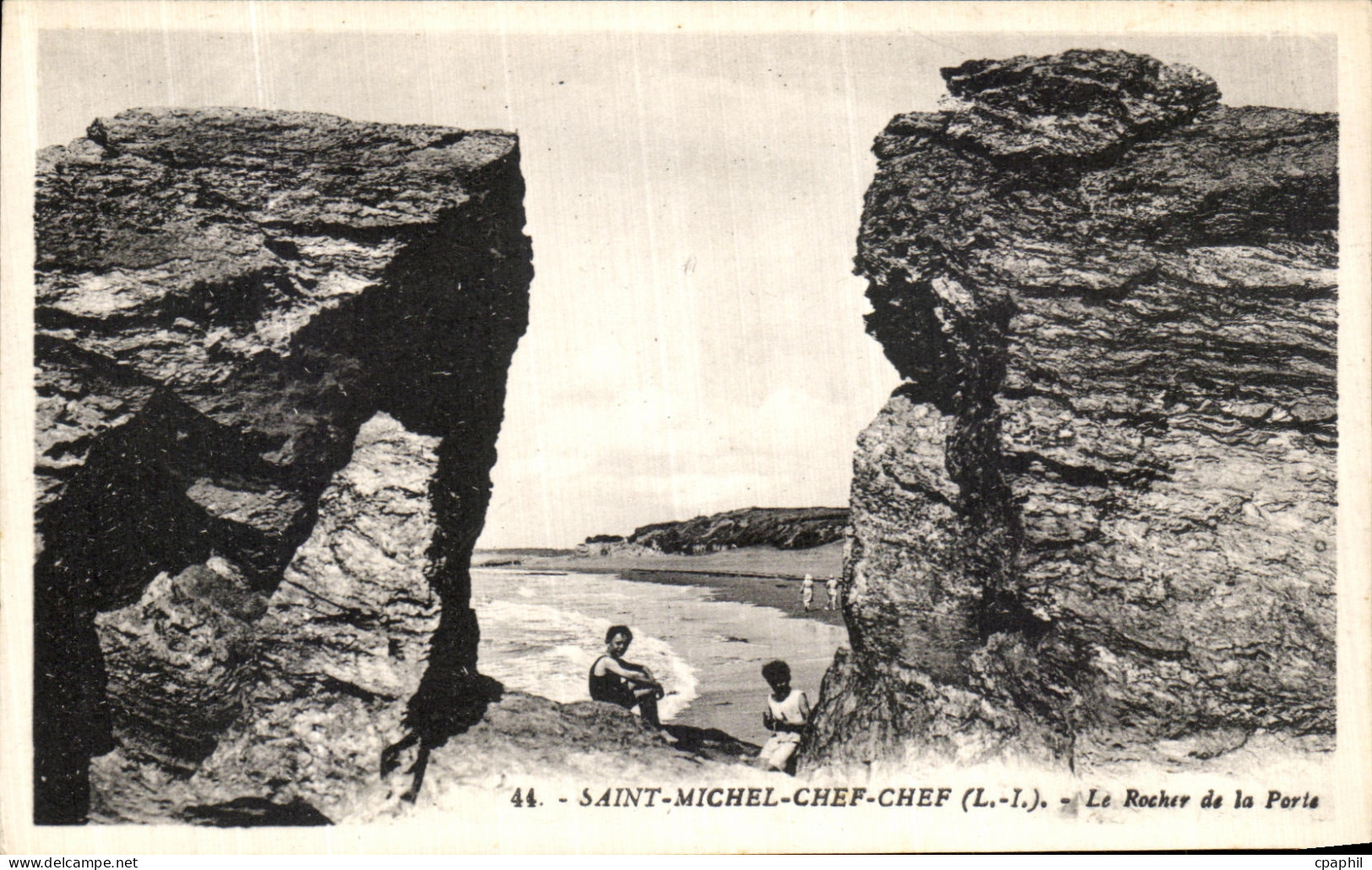 CPA Saint Michel Chef Chef Le Rocher de la Porte