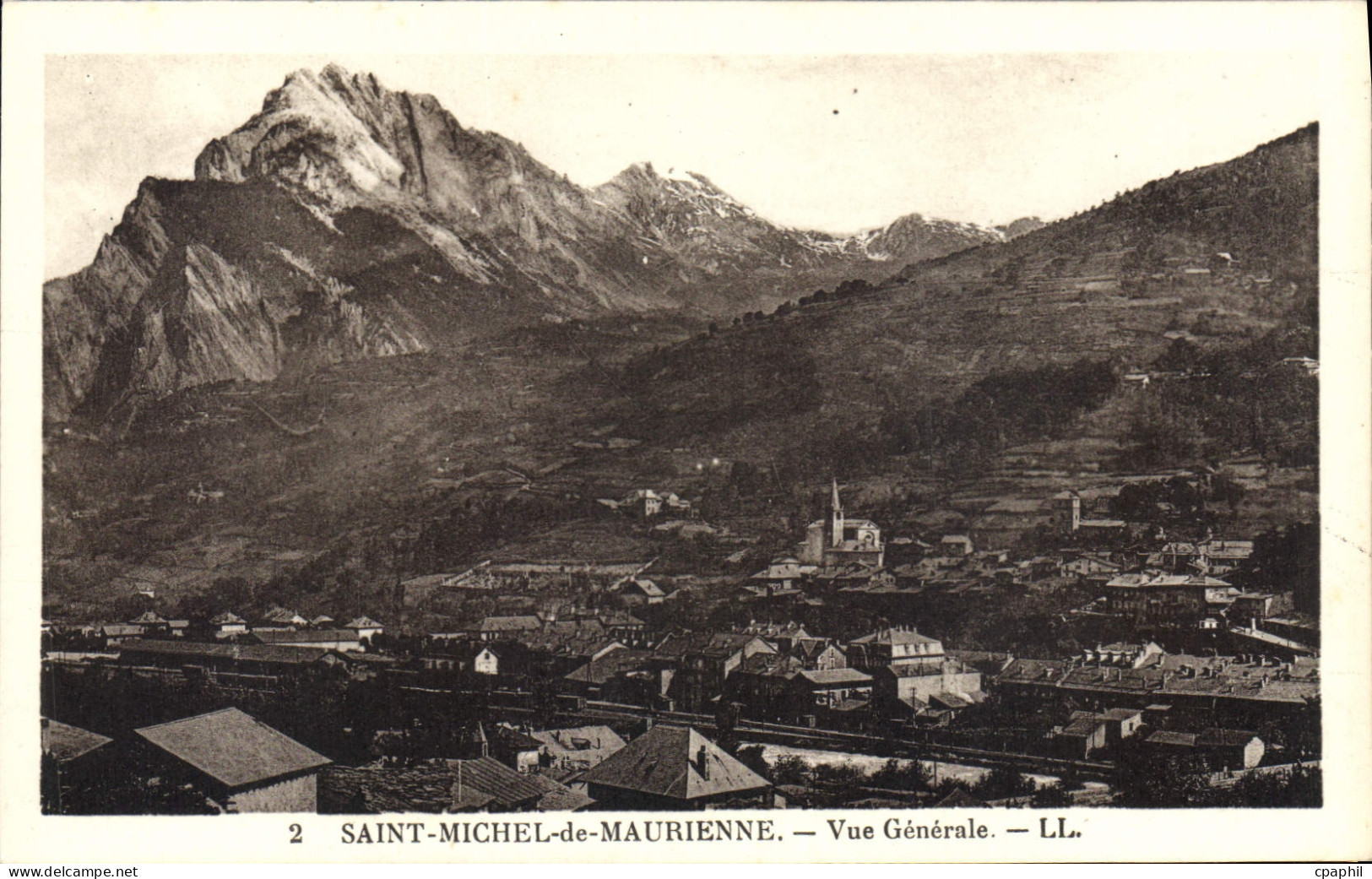 CPA Saint Michel De Maurienne Vue Generale