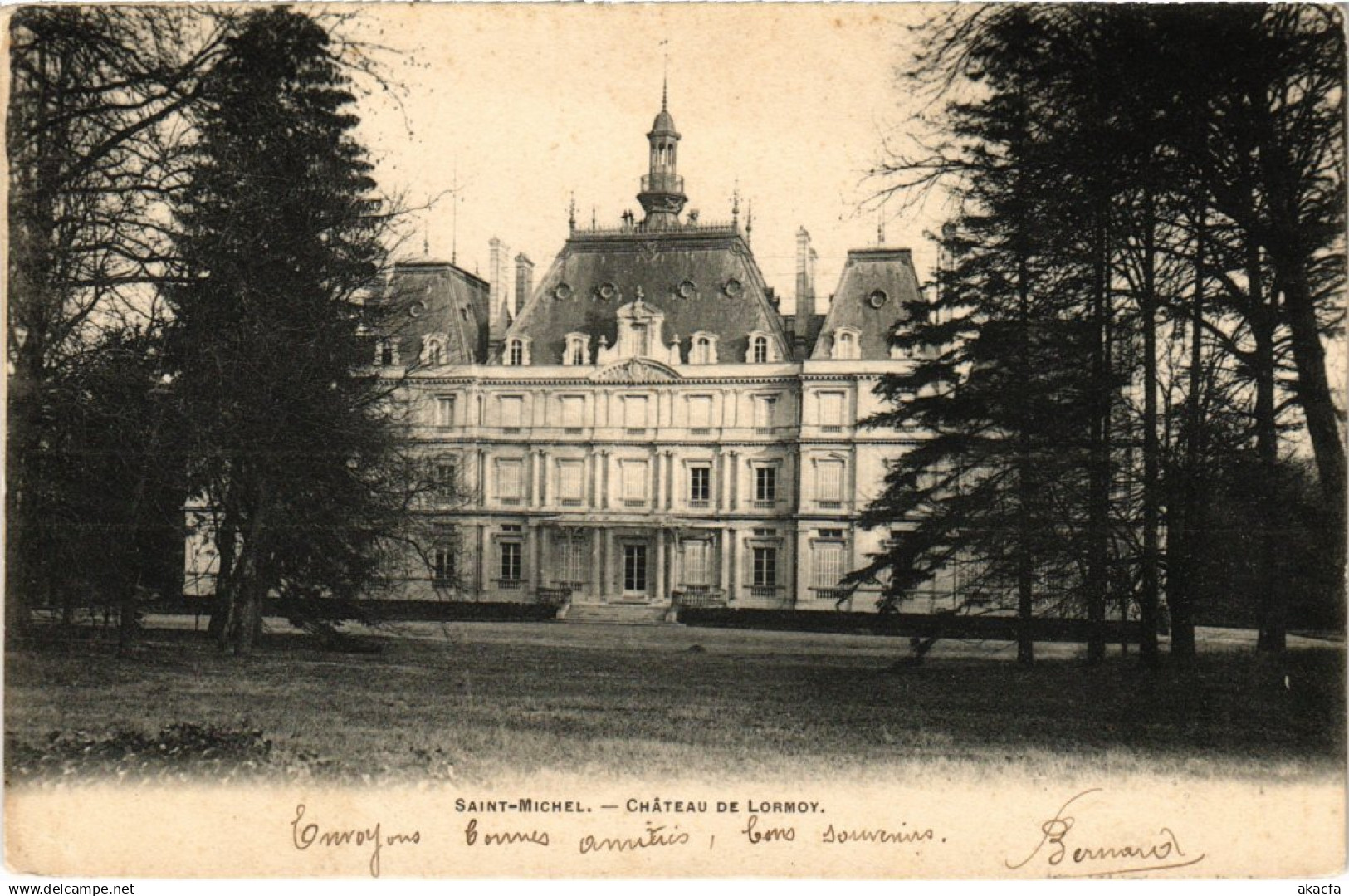 CPA SAINT-MICHEL-sur-ORGE Chateau de Lormoy (1354497)