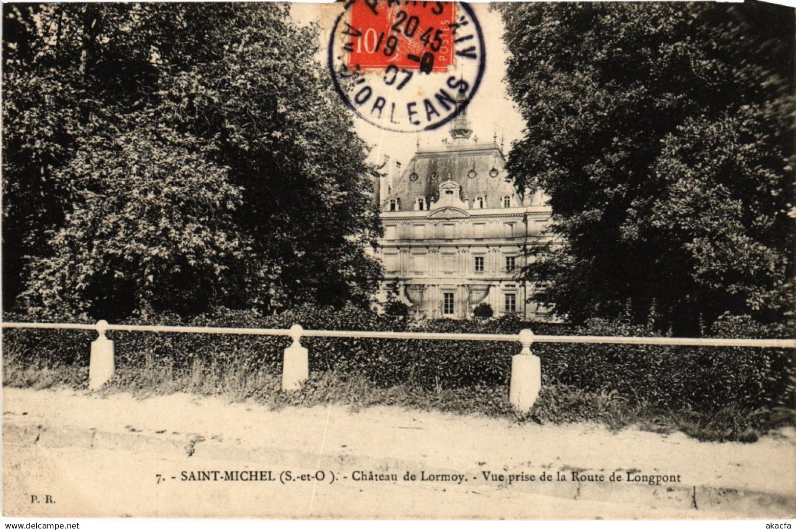 CPA SAINT-MICHEL-sur-ORGE Chateau de Lormoy (1354888)