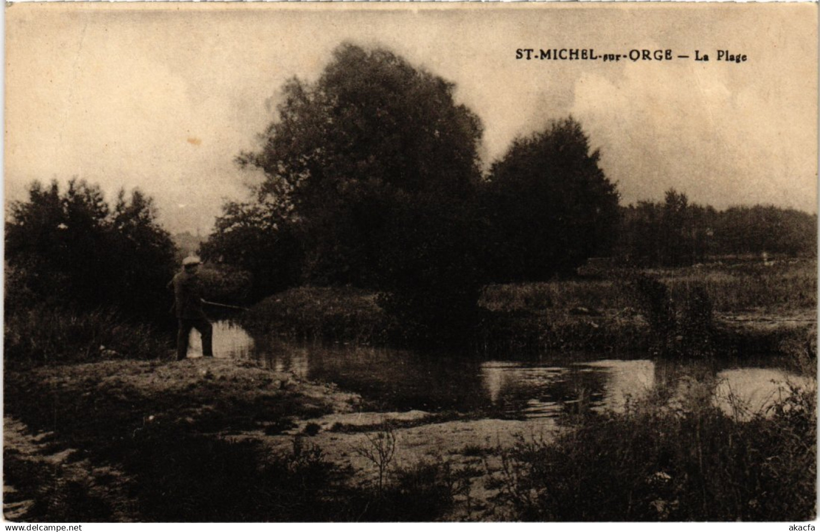 CPA SAINT-MICHEL-sur-ORGE La Plage (1354632)