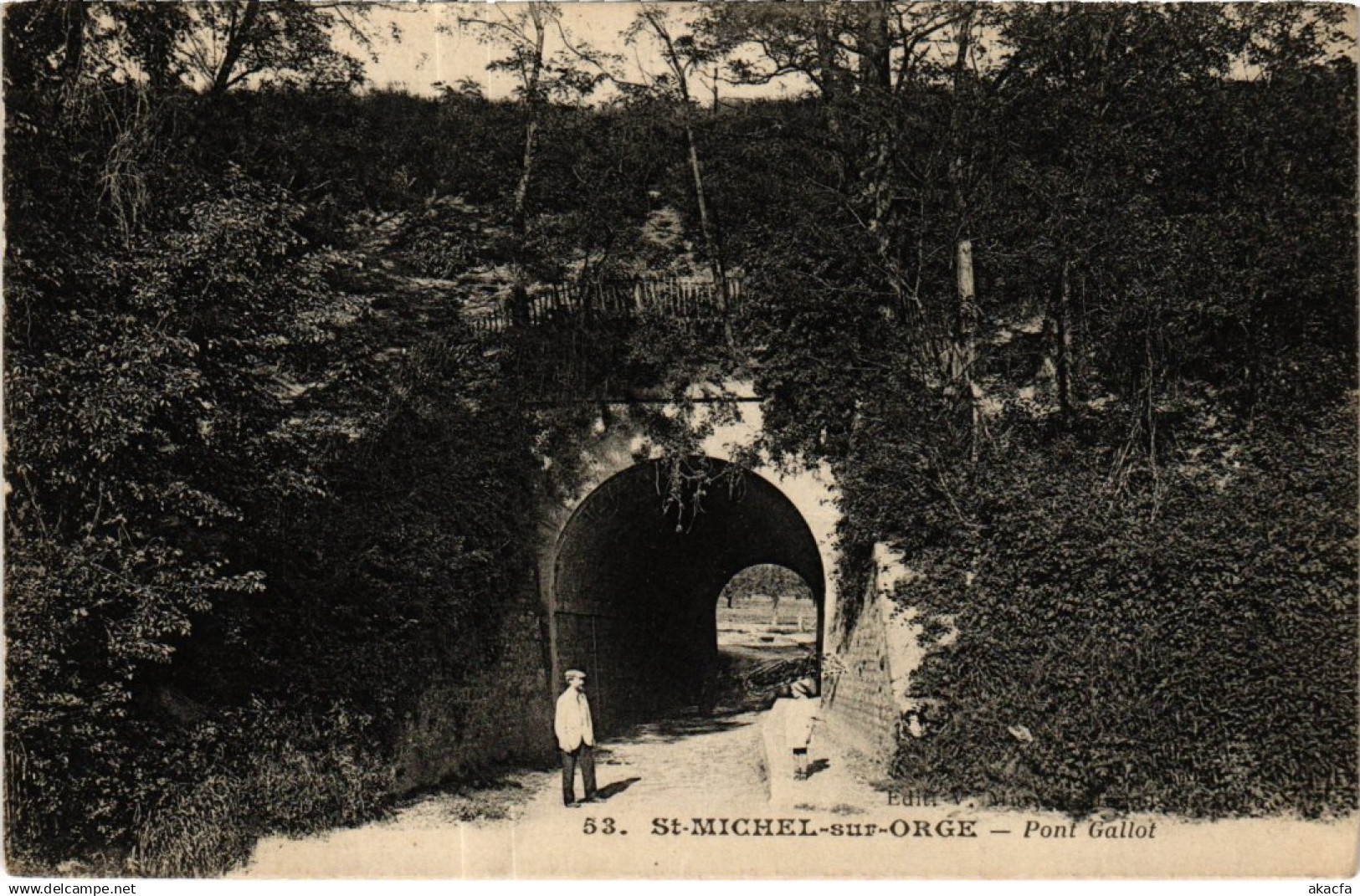 CPA SAINT-MICHEL-sur-ORGE Pont Gallot (1354909)