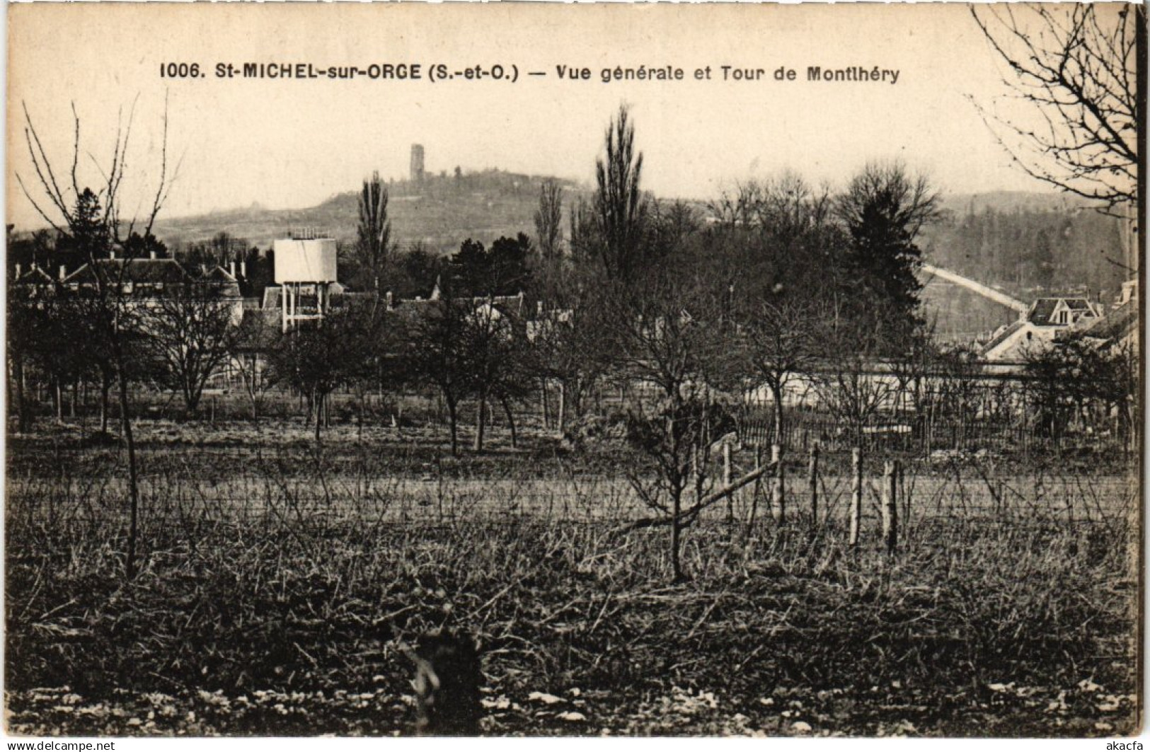 CPA SAINT-MICHEL-sur-ORGE Tour de Montlhery - Vue Generale (1354762)
