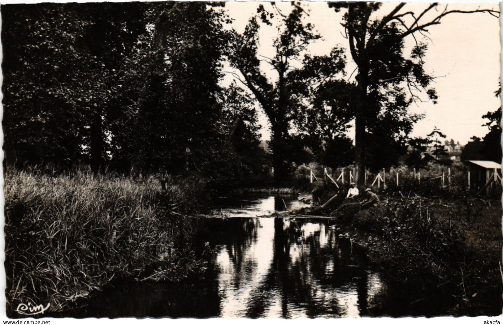 CPA SAINT-MICHEL-sur-ORGE Un Beau Coin de l'Orge (1354556)