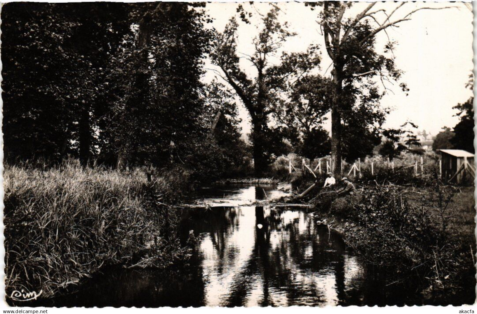 CPA SAINT-MICHEL-sur-ORGE Un Beau Coin de l'Orge (1354620)
