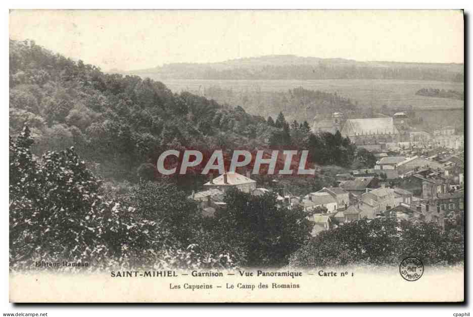 CPA Saint Mihiel Garnison Vue Panoramique